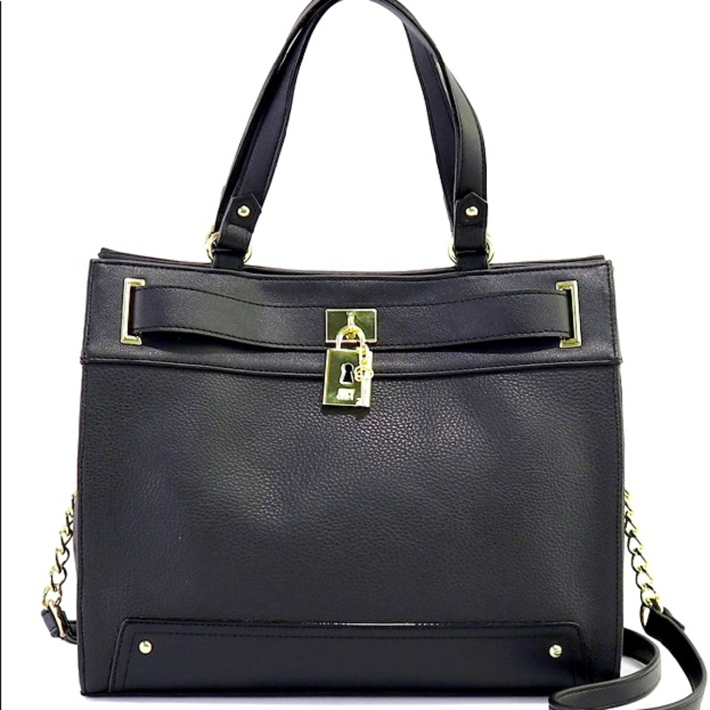 Juicy Couture Black Leather Purse Like NEW